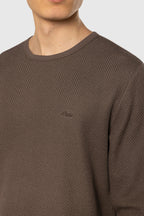 Waffle Knit Long Sleeve
