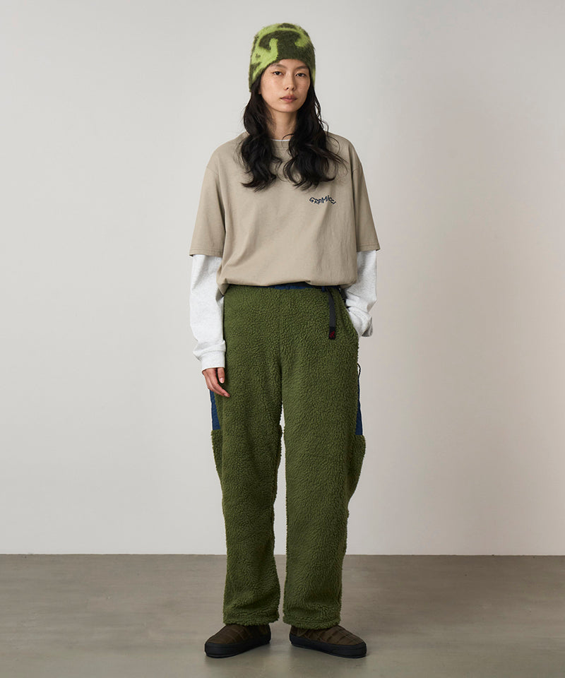 Nylon Sherpa Pant